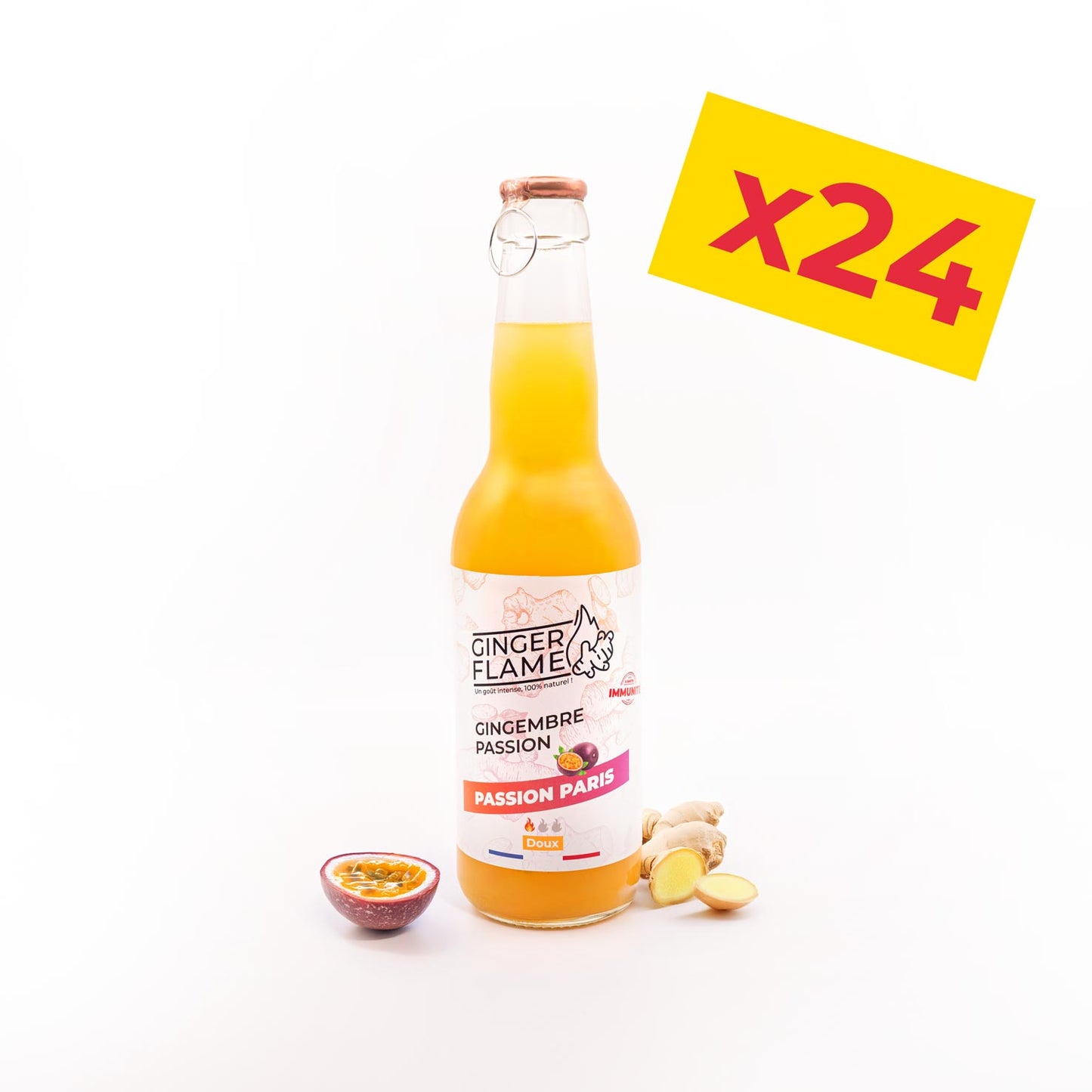 GINGERFLAME PASSION PACK 24x33cl đ„