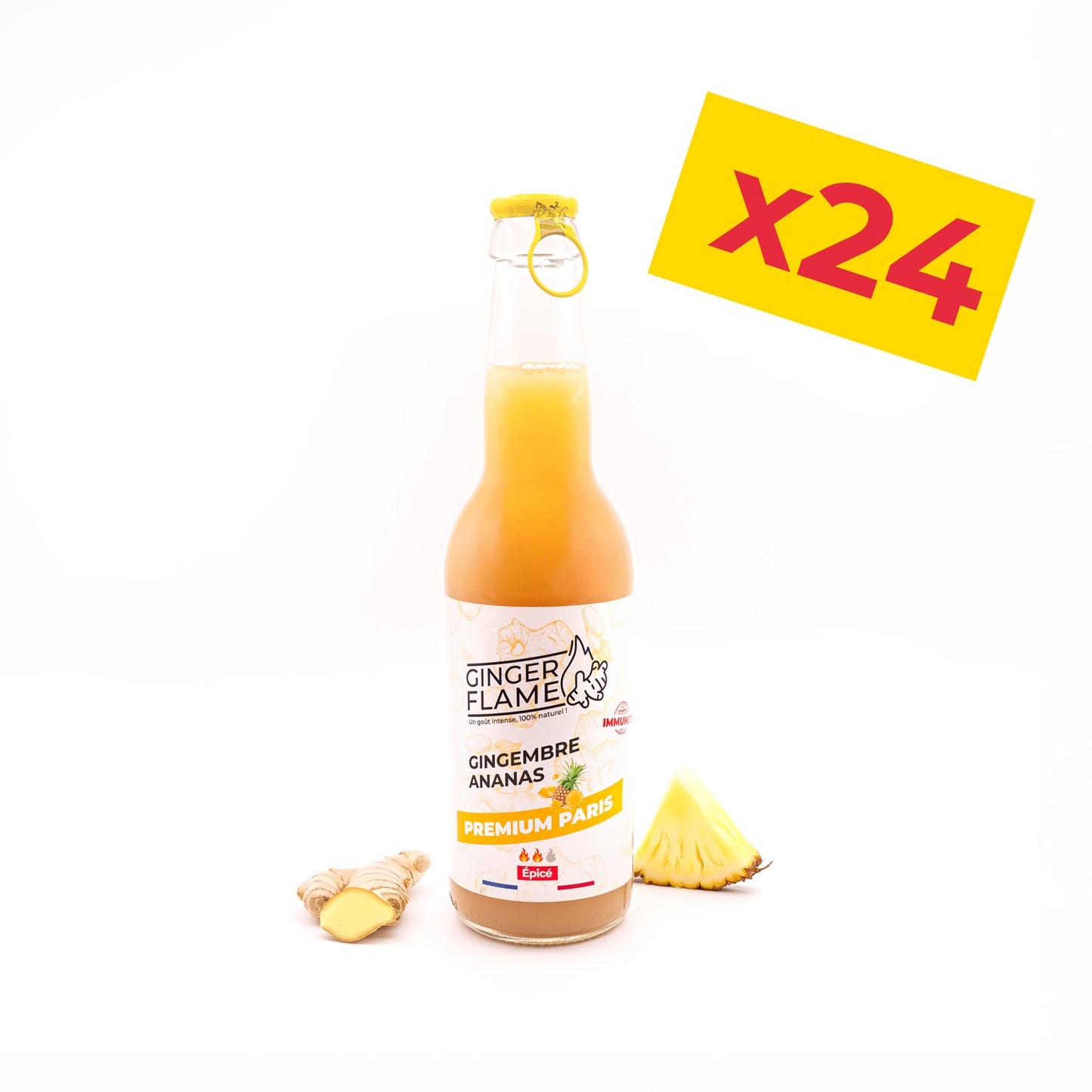 GINGERFLAME PREMIUM PACK 24x33cl 🔥🔥