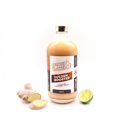 Golden Booster - Concentré Gingembre/Citron - 50cl